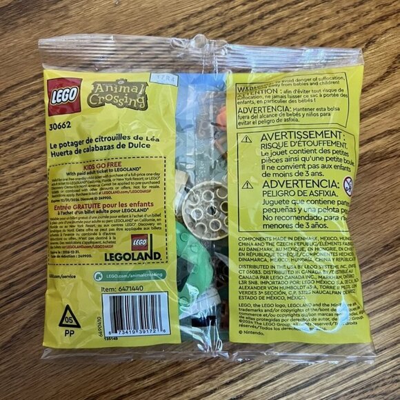 NEW Lego 30662 Animal Crossing Maple's Pumpkin Garden - 29pcs *Retired - Picture 2 of 4